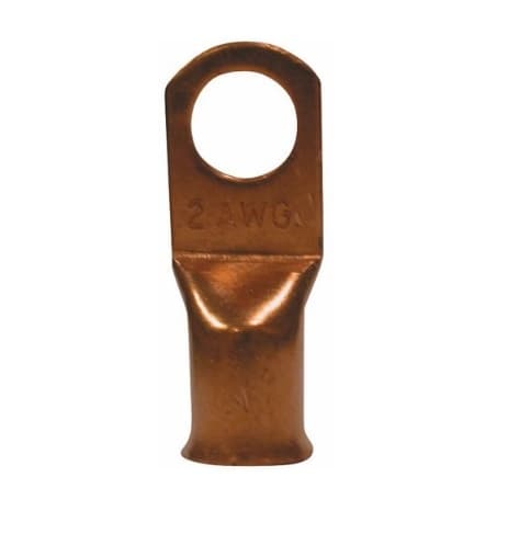 Calterm 2 AWG Stud Heavy-Duty Copper Lugs