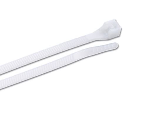 Calterm 11" White Cable Ties