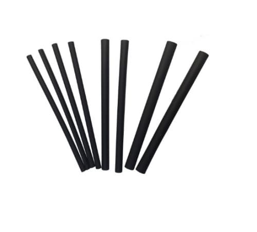 Calterm Assorted Size Black Polyolefin Heat Shrink Tubing 