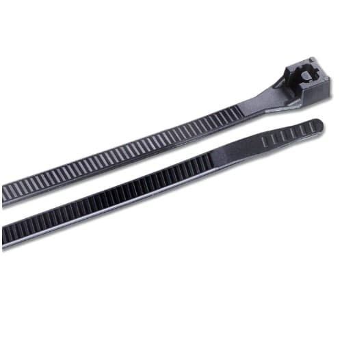 Gardner Bender 8-in Xtreme Cable Ties, Black, 20 Pack