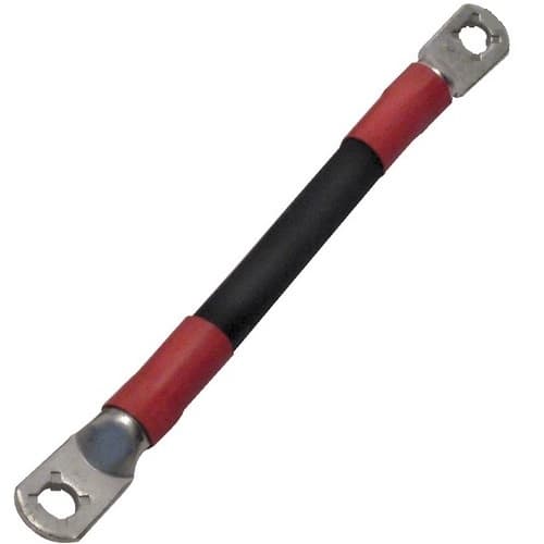 FTZ Industries 16-in Cross-Over Cable Assemblies, Stud Top, Positive, 1/0 AWG