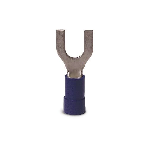 Gardner Bender 16-14 AWG 4-6 Stud Spade Terminal, Blue