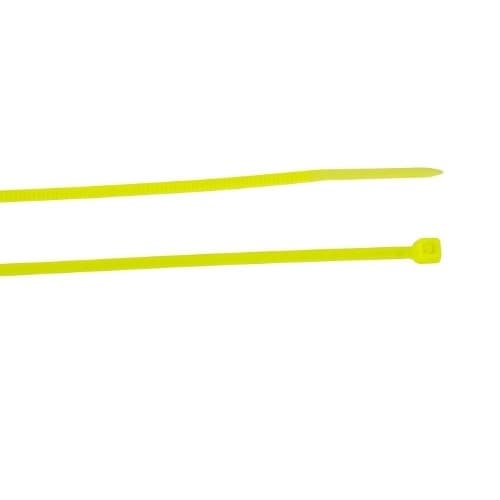 Gardner Bender 8-in Cable Tie, 18 lb, Fluorescent Yellow
