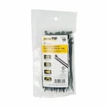 Gardner Bender 4-in Ultra Light Duty Cable Ties, 18lb, Black