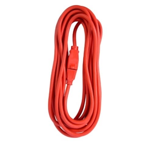 Bergen 25 ft Orange 16/3 SJTW Extension Cord