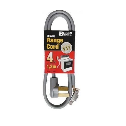 Bergen 4 ft Grey SRDT 6/2 & 8/1 Range Cords 