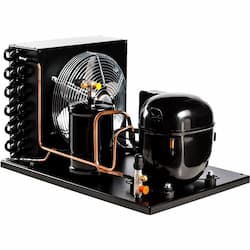 Embraco R-404a Condensing Unit, Med/High, 3/4 HP, 208V-230V