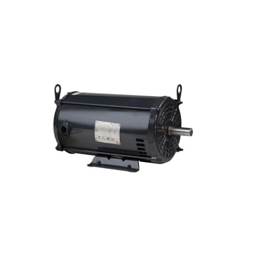 US Motors Crop Dryer Motor, 215TZ FRME, 3480 RPM, 10 HP, 60 Hz, 230V