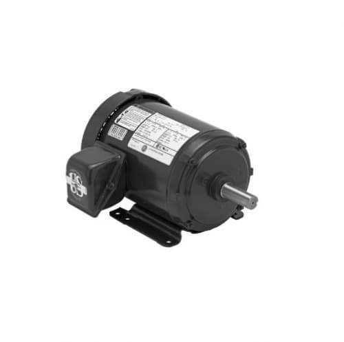 US Motors 400W TEFC Steel Edge Motor, 56 FRME, 1725 RPM, 1/2 HP, 60 Hz, 575V