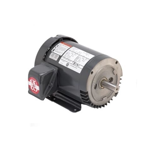 US Motors 200W SA Commercial Pump, 56C FRME, 1750 RPM, 1/3 HP, 575V