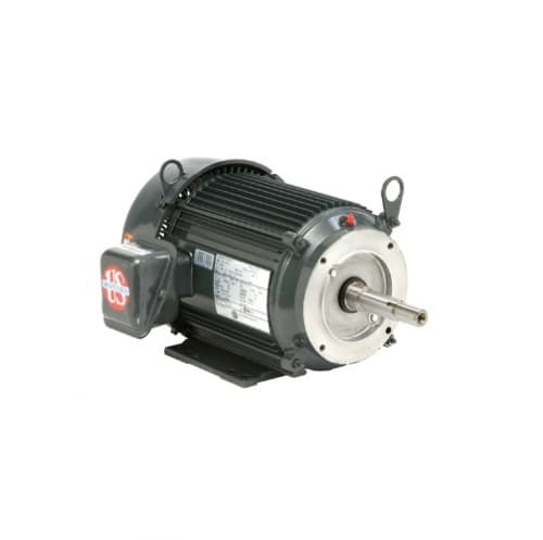 US Motors 1100W Close Coupled TEFC Motor, 145JM FRME, 1755 RPM, 1-1/2 HP, 575V