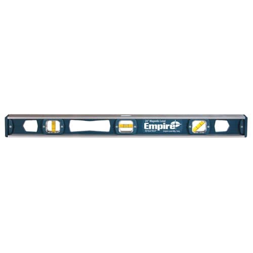 Empire 24 Inch Magnetic Aluminum Level w/ 3 Vials