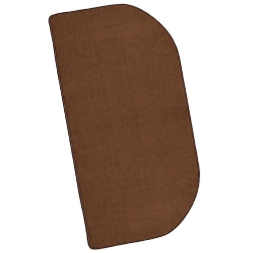 UniFlame 44-in Wide Chocolate Rug