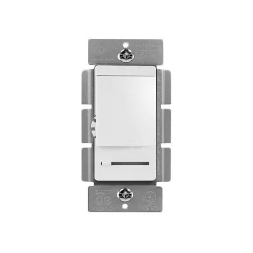 Enerlites 150W LED Dimmer Switch, Single-Pole, Three-Way, Silver