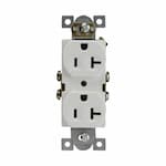 Enerlites 20 Amp Tamper Resistant Duplex Receptacle, Commercial Grade, Light Almond