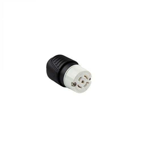 Enerlites 20 Amp 125V-208V NEMA L21-20C Locking Connector, Black