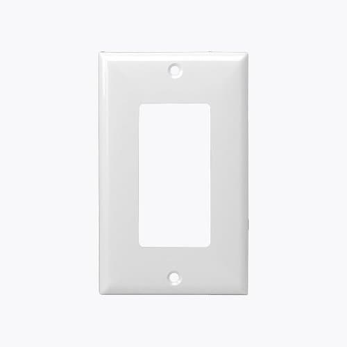 Enerlites 1-Gang Over-Size Wall Plate, Decora/GFCI, Ivory