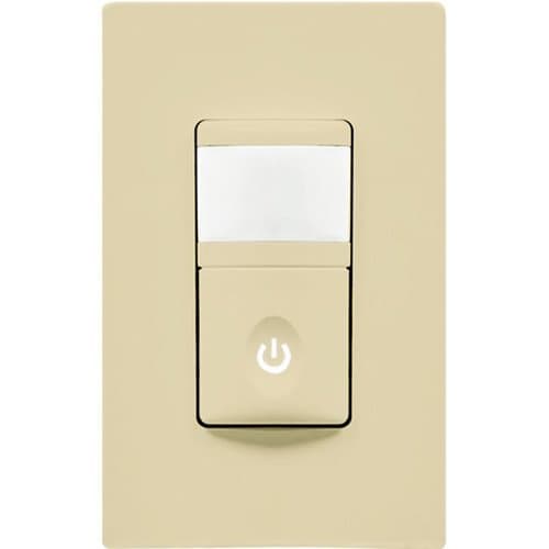 Enerlites Ivory Single Pole Secured Ground Wire Occupancy Sensor Switch 