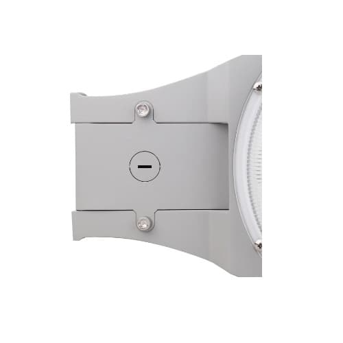 EnVision J-Box Cover for BDD Series Barn Light, Silver