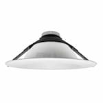 EnVision 8-in Reflector w/ Trim for CADM Commercial Downlight Module, White