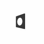 EnVision 3-in Trim for DLJBX Series Downlights, Gimbal, Square, Bronze