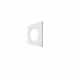 EnVision 3-in Trim for DLJBX Series Downlights, Gimbal, Square, White