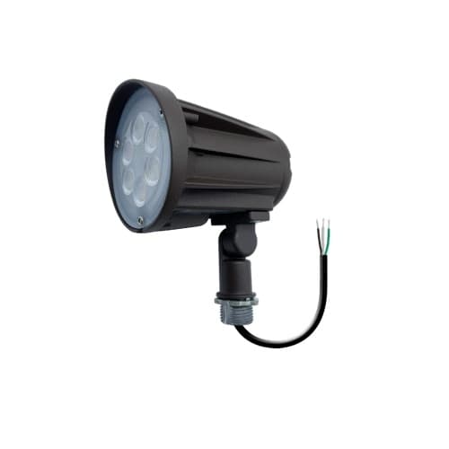 EnVision 15W LED Bullet Flood w/ Knuckle, 1800 lm, 120V-277V, 5000K, Bronze