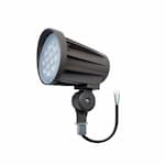 EnVision 28W LED Bullet Flood w/ Knuckle, 3500 lm, 120V-277V, 3000K, Bronze