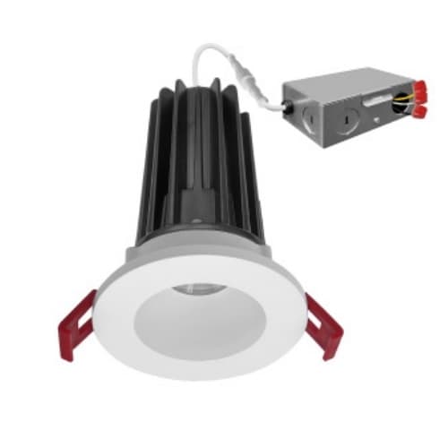 EnVision 2-in 15W LED SnapTrim Downlight, Smooth, 1000 lm, 120V, 2700K, White