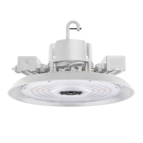 EnVision 60/100/150W LED UFO High Bay w/ Whip, 120V-277V, Selectable CCT, White