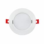 EnVision 4-in 9W SnapTrim Downlight, Gimbal, Round, 120V, Tri-Select CCT, WHT