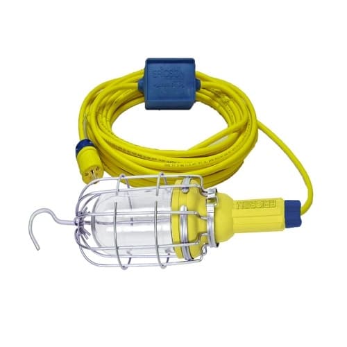 Ericson 50-ft 75W Explode Proof Handlamp w/ Inline Transformer, 5-15P, 16/3