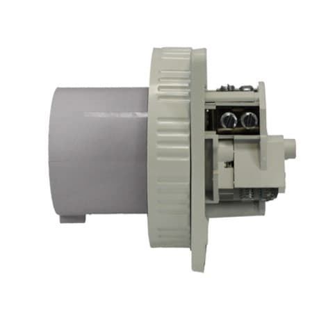 Ericson 30A Pin & Sleeve Straight Inlet, 1 Ph, 2P/3W, 277V, Gray & Gray