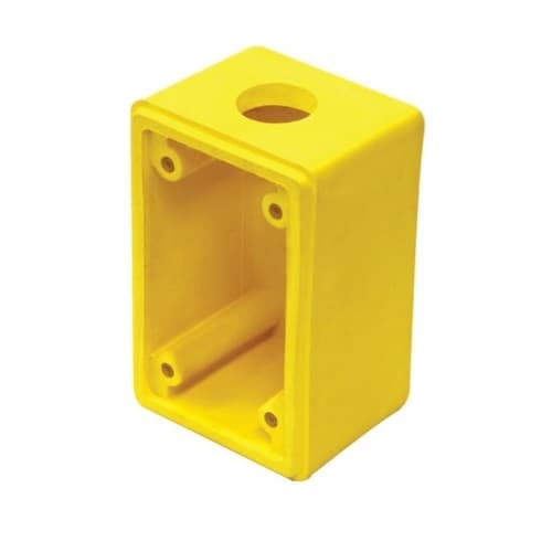 Ericson Box for PWDX Series, Deep, No Bushing, Feed-Thru, 1-in NPT, Thick Lip