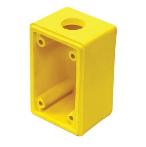 Ericson Box for PWDX Series, Deep, No Bushing, Feed-Thru, .5-in NPT, Thick Lip