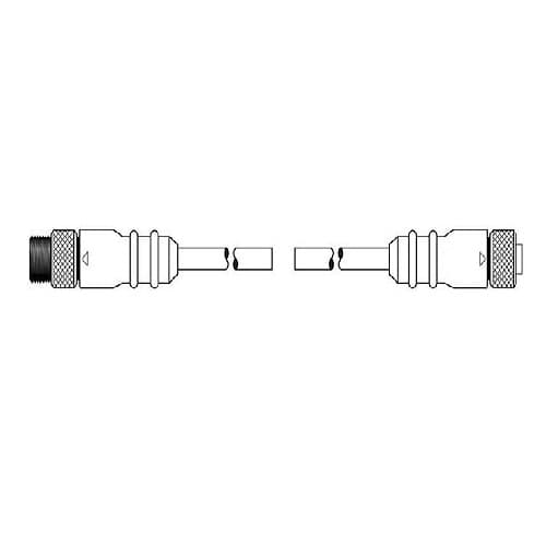 Ericson 6-ft MiniSync, M9, F Straight, Double End, 4-poles, 16 AWG