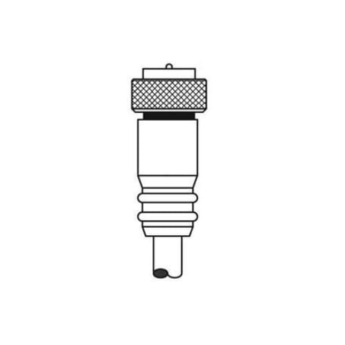 Ericson 20-ft MiniSync, Single End, Male, Straight, 4-Pole, 10A, 600V