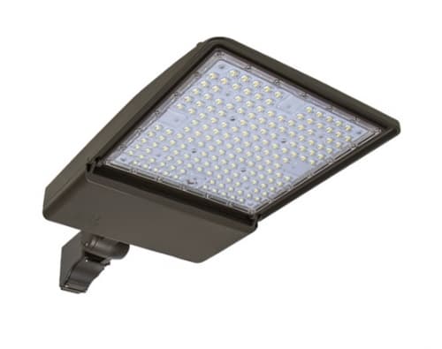 ESL Vision 200W LED Area Lt w/ Yoke Mnt & Sens, T3, 120V-277V, 3000K, BK