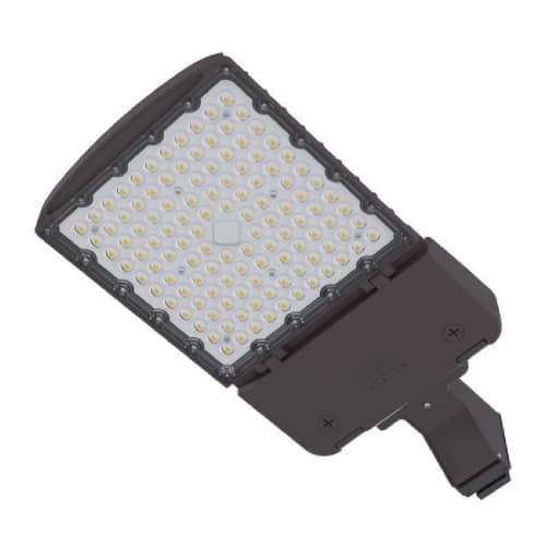 ESL Vision 75/90/120/150W LED Area Light w/ FUDM & PC, T4 Right, 200V-528V, Black