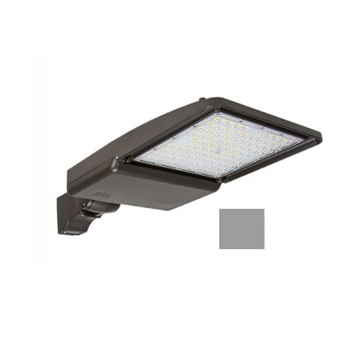 ESL Vision 110W LED Shoebox Area Light w/ Slip Fitter Mount, 0-10V Dim, 16630 lm, 4000K, Grey