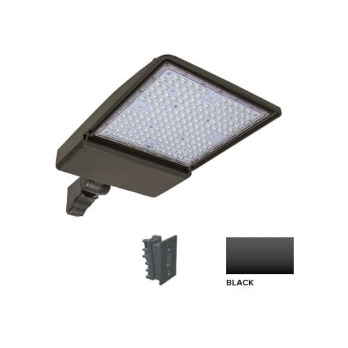 ESL Vision 250W LED Shoebox Area Light w/ Direct Arm Mount, 0-10V Dim, 38043 lm, 3000K, Black