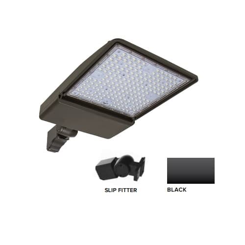 ESL Vision 250W LED Shoebox Area Light w/ Slip Fitter Mount, 0-10V Dim, 40093 lm, 4000K, Black