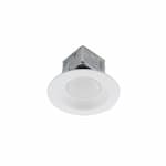 ESL Vision 5.35-in 15W Round LED Commercial Downlight, Dimmable, 1130 lm, 120V-277V, 5000K, White