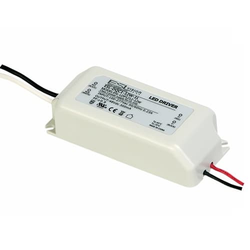 ESL Vision 13W LED Driver w/ Single Output, Non-Dimmable, 100-277V, .32 Amp, AC/DC