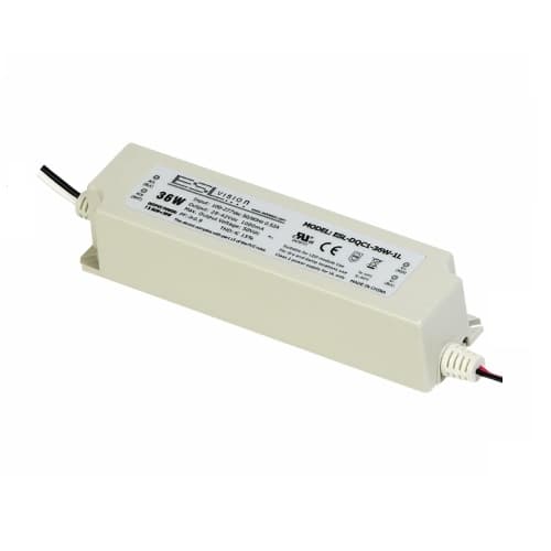 ESL Vision 36W LED Driver w/ Single Output, Non-Dimmable, 100-277V, .77 Amp, AC/DC