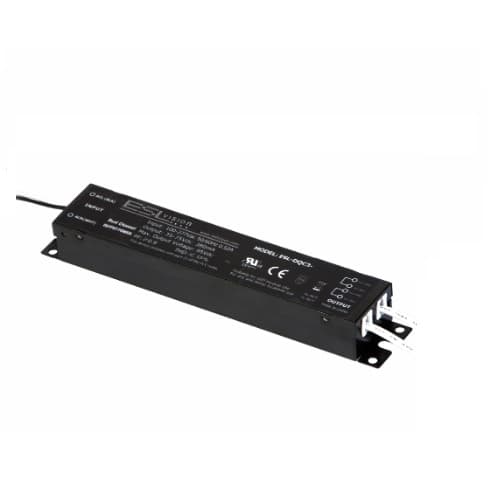ESL Vision 30W LED Driver w/ Dual Output, Non-Dimmable, 100-277V, .63 Amp, AC/DC