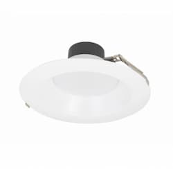 ESL Vision 8-in 30W Round LED Recessed Downlight,  2300 lm, 120V-277V, CCT Selectable, White