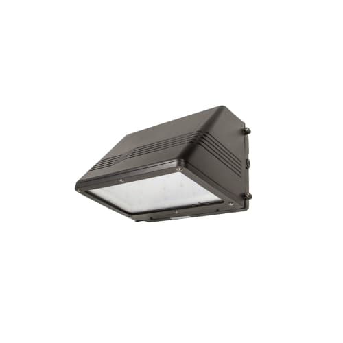 ESL Vision 60W Full Cut-Off LED Wall Pack, 1-10V Dimmable, 8905 lm, 120-277V, 3000K, Bronze