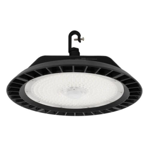 ESL Vision 100/120/150/200W LED Round High Bay w/ Cord Set, 120D Lens, 4000K, BK