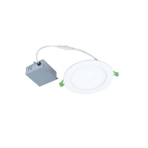 ESL Vision 6-in 15W Round LED Downlight, Dimmable, 1100 lm, 120V, Selectable CCT